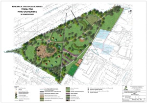 Opracowana wspólnie koncepcja Parku na Ochocie wkrótce zostanie zrealizowana.
