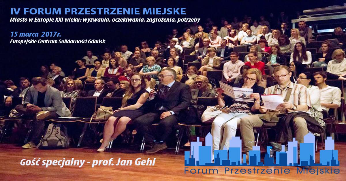 Zapraszamy na IV edycję „Forum Przestrzenie Miejskie” w Gdańsku
