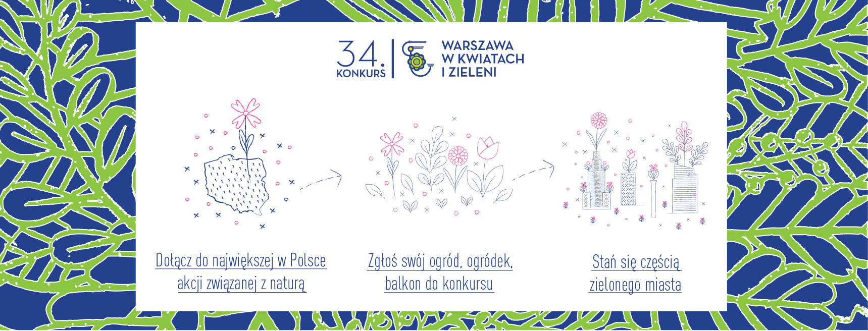Rusza 34. konkurs „Warszawa w kwiatach i zieleni”