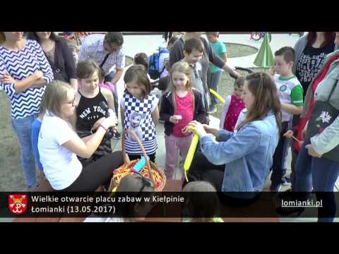 Łomianki – Wielkie otwarcie placu zabaw w Kiełpinie