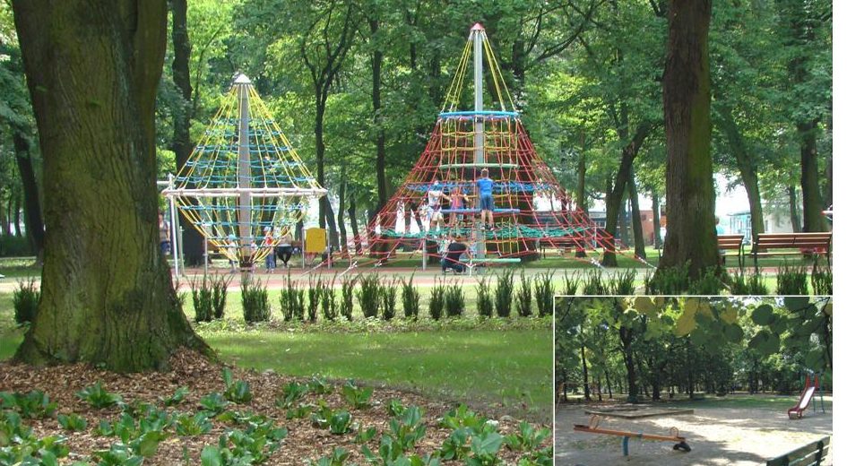 Poznański park rewitalizowany po 60 latach istnienia.